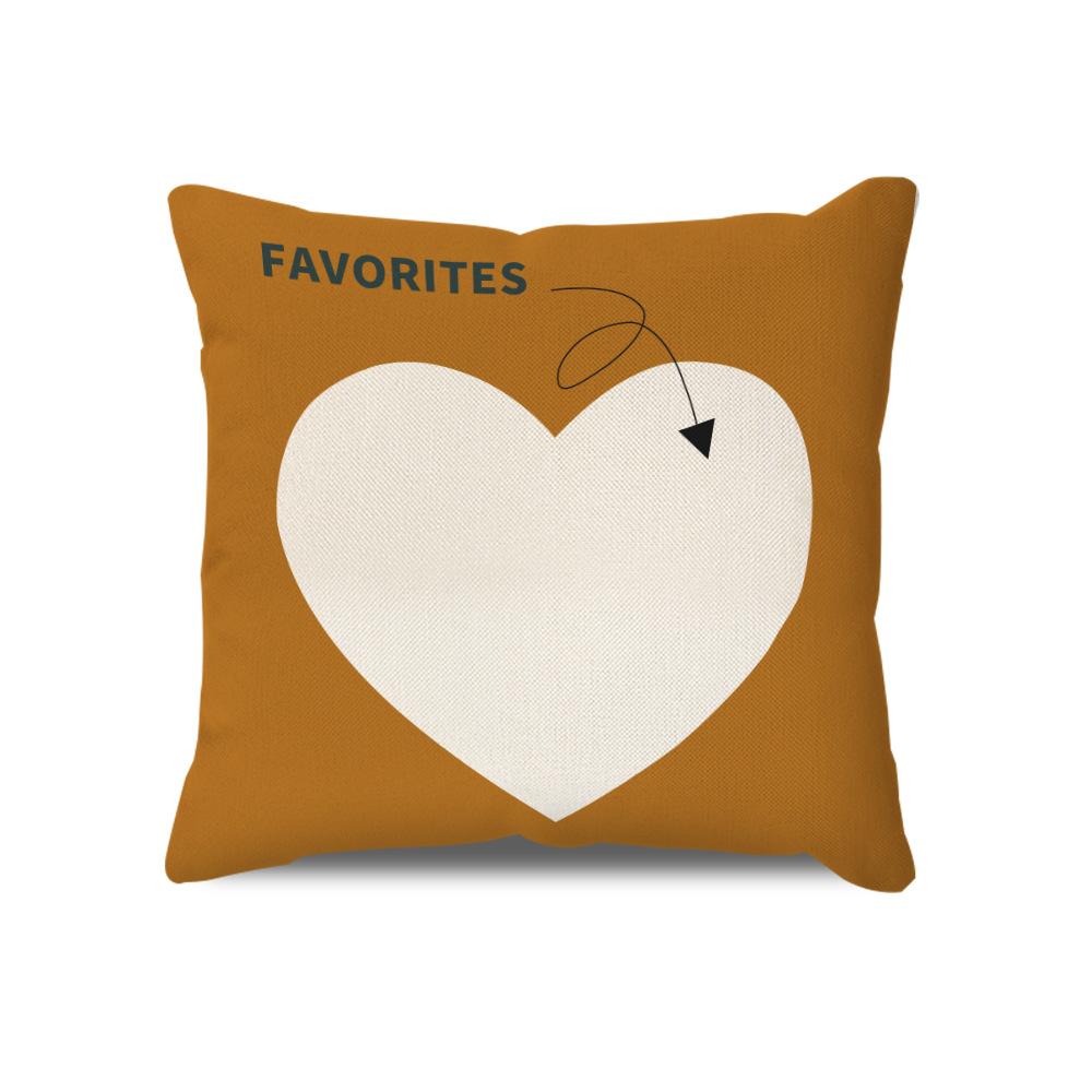 Nordic Pillow Cushion Modern Minimalist Striped Geometric Plaid Pillow Case Sofa Seat Pillow Waist