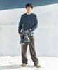 Seteo Big Cable Fisherman Pullover Knit Blue