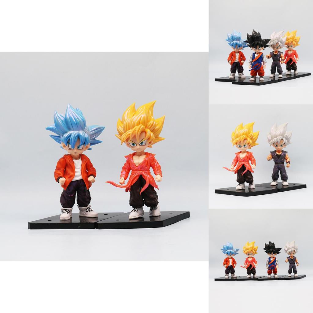 Adorable Q Version Goku Figure From Dragon Ball Z Collectible Pvc Model For Fans