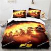 3D Printed Fast and Furious Love Child Duvet Cover Set HD Comforter Cover Bedclothes for Kids Bedding Sets Bedroom Decor
