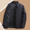 Men's Spring-Autumn Casual Jacket - Mid-aged & Elderly High-end Business Coat