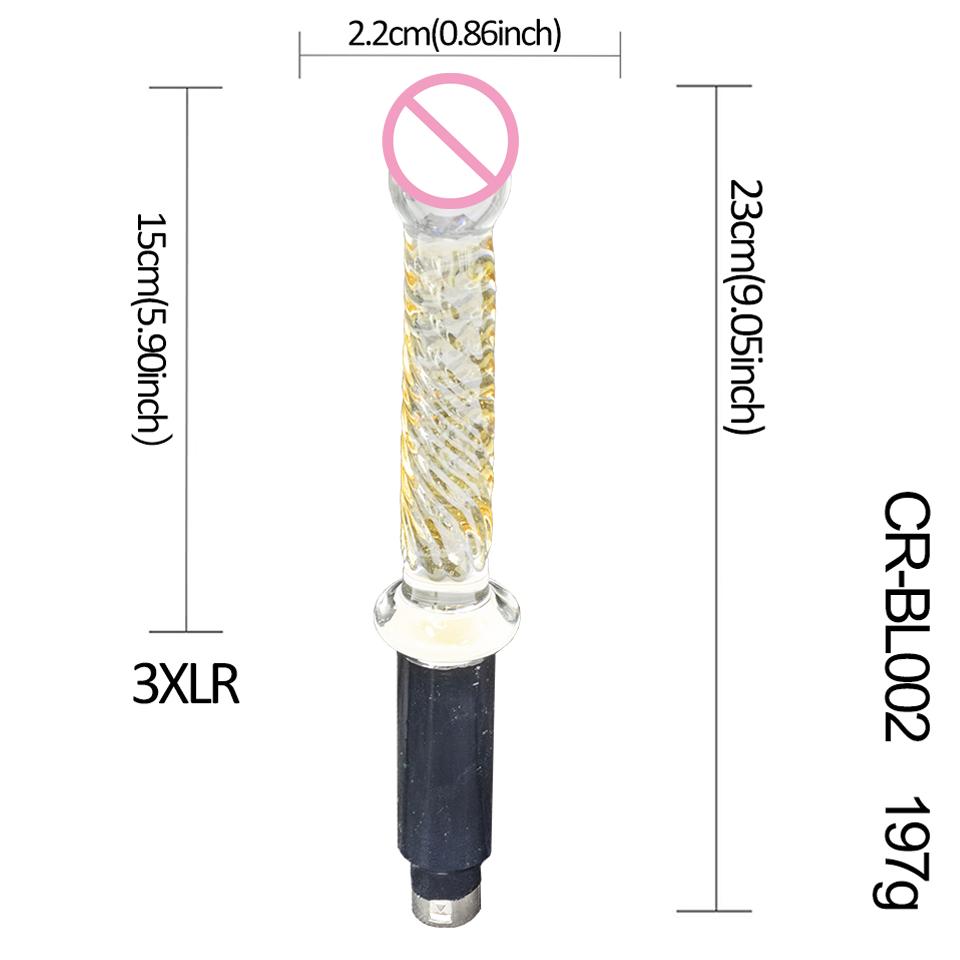 DTSUDU 3XLR Sexmaschine Zubehör Verlängerungsstange Tube Sexmaschine 3XLR Zubehör Realistische Männliche Masturbationsbecher