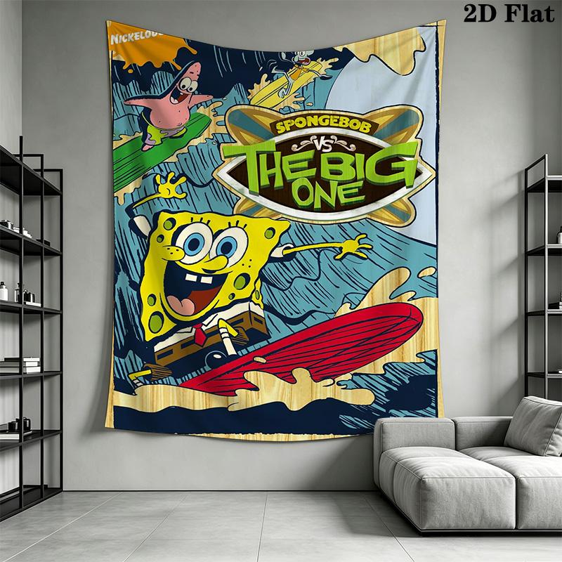 Spongebob Comics Ride 'Em Horsiepants Bedding 1 Duvet Cover 2 Pillowcase Without Core Bedding Set Soft And Comfortable