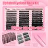 Lash Clusters Kit 200/270/570 Pcs Diy Lash Extensions Book, D Curl Lash Clusters Eyelash Extension For Use At Home