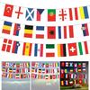 2024 European 24 Countries Flag Football Cup Flags Bunting National String Flags Football Event for Party Decoration