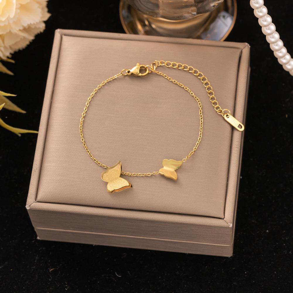 Fashion Titanium Steel Bracelet Never Fade Elegant Durable Jewelry for Women Men Unisex