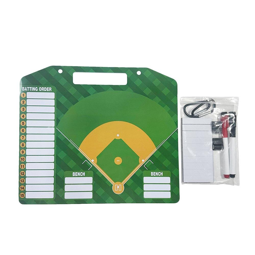 

Marker Boards Baseball Clipboard Dry Erase Baseball Coaching Accessories Baseball Lineup Board A