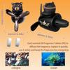 Car Air Freshener Cute Bear Car Vent Aroma Diffuser Reusable Car Air Outlet Scented Clip with Rotating Propeller Air Outlet