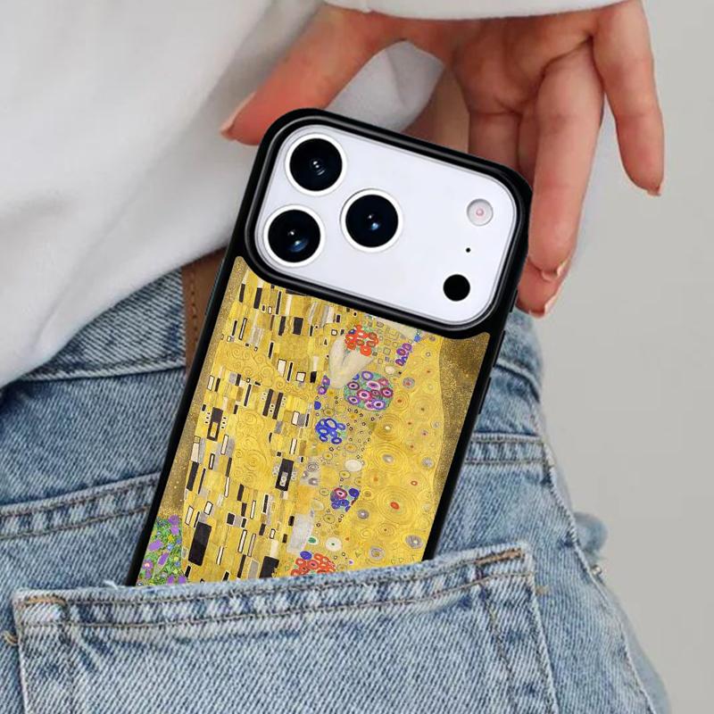Gustav Klimt Phone Case for iPhone 16e 15 14 13 12 17 Pro Max Plus Air 17pro Cover Coque