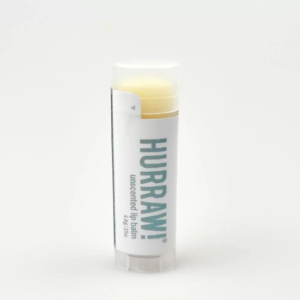 Hurraw Lip Balm 4.8g Recommended by Wang Ou, Moisturizing, Nourishing, Hydrating, Improving Chapped Lips, Lightening Lip Lines, and Removing Dead Skin