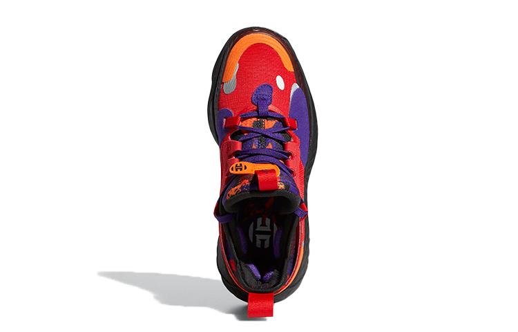 Adidas Harden Vol.5 J Breathable Abrasion Resistant Slip Resistant Low top Performance Basketball Shoes H67574