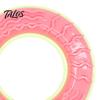Pet Cooling Summer Essentials Dog Chew Toy, Popsicle Ice Freezer Donut Shape Durable Rubber Teething Toy Teeth Cleaning Reusable Freeze for