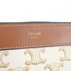 CELINE  10C762DJP.01TA Pouch White Polyurethane/leather Women