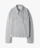 Indust Florence Washed Denim Trucker Jacket_Gray