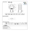 Ferrite Core Common Mode Choke Coil 30mH, 18x10x7mm, 0.5mm Wire, 50 Turns, Split Winding with Separator