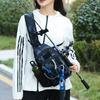 Ny Luya Brystveske Multifunksjonell Utendørs Sport Fritid Taktikk Lerret Crossbody-veske Vanntett Bærbar Oppbevaringsveske for Fiskestang