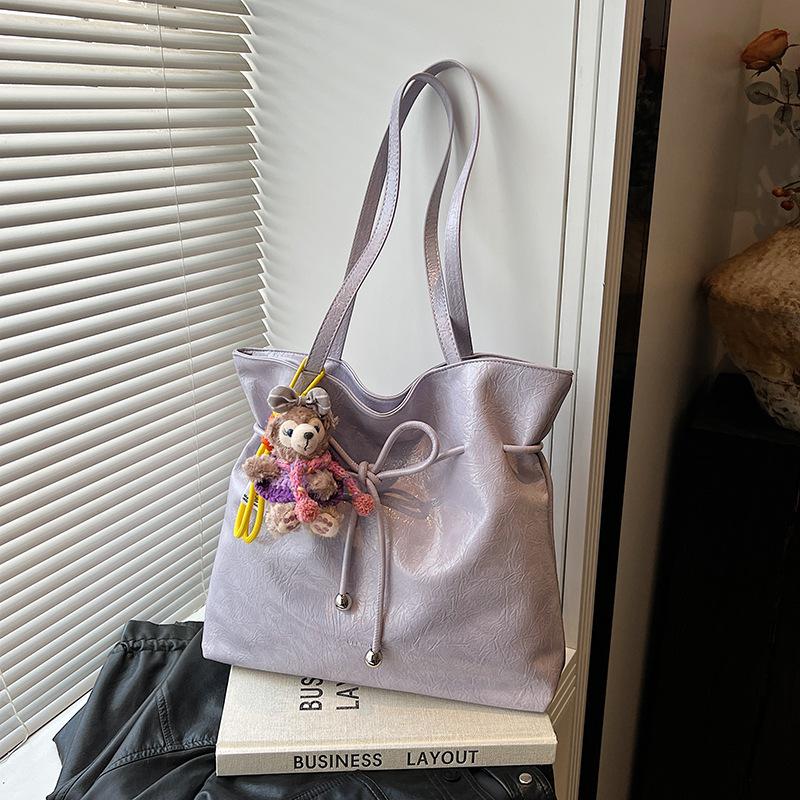 Premium Sense Large-capacity Bag Women's New Summer Commuting Versatile Shoulder Bag Portable Tote Bag