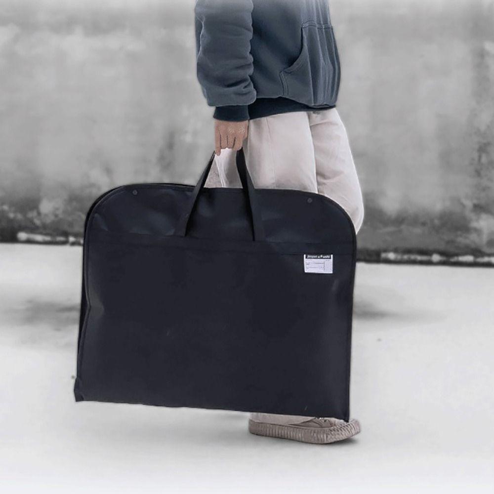 Foldable Suit Storage Bag Non-woven Clothes Storage Storage Dress Jacket Protective Cover  Travel