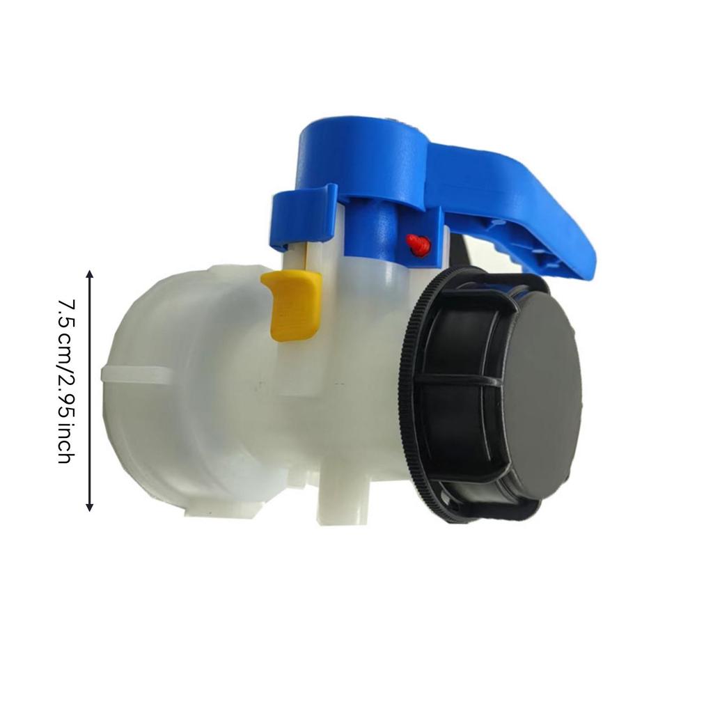 IBC Tote Valve 2-Inch Butterfly Coarse Thread for Liquid Transfer