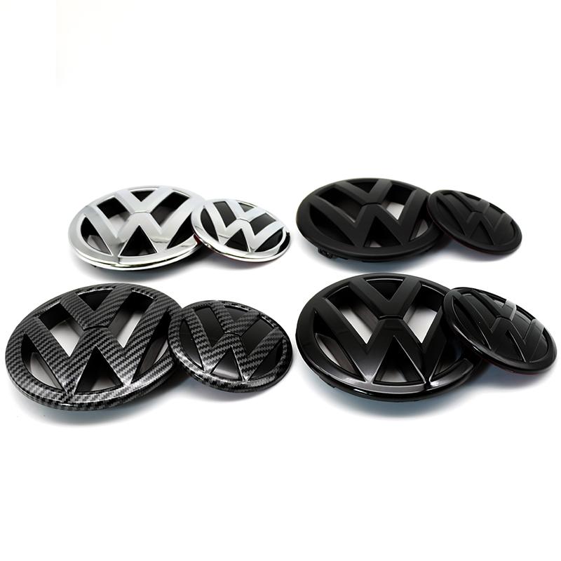 Für VW VOLKSWAGEN Neu 1 Stück 100mm Heckklappe Kofferraum 140mm Auto Logo Motorhaube Emblem Für VW Passat 2011 2012 2013 2014 2015 A