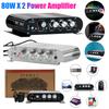 ST-838 HiFi 2.1 Channel Stereo Bass Sound Amp Bass and Treble Adjustment 80W*2 Audio Amplifier Black Car Home Amp