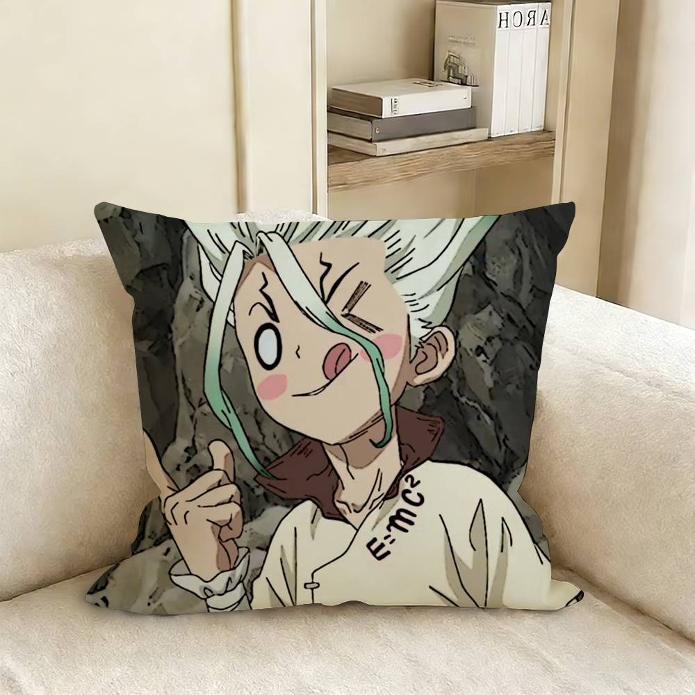 Dr SSTONE Various Sizes Square Pillow Case For Car Home Bedchamber Decor