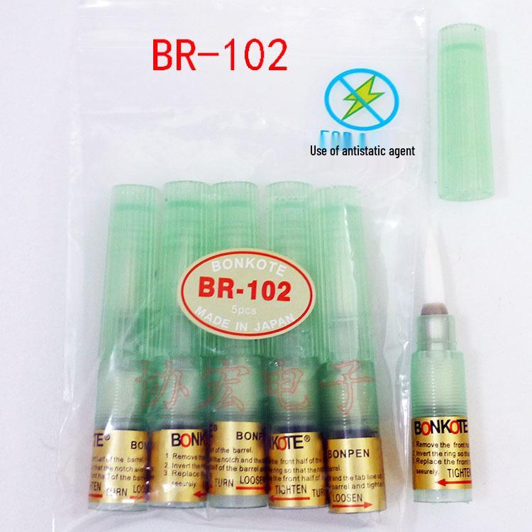 Japanese BON-102F/BON-102L Rechargeable Lead-Free Flux Pen - Cleaning Pen