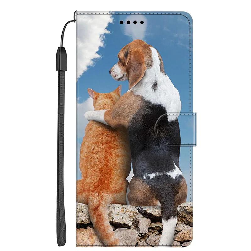 Phone Case For Motorola G86 G56 Case G 86 Coque Magnet Flip Wallet Leather Book Cover For Moto G56 G86 Case Funda Shockproof Bag