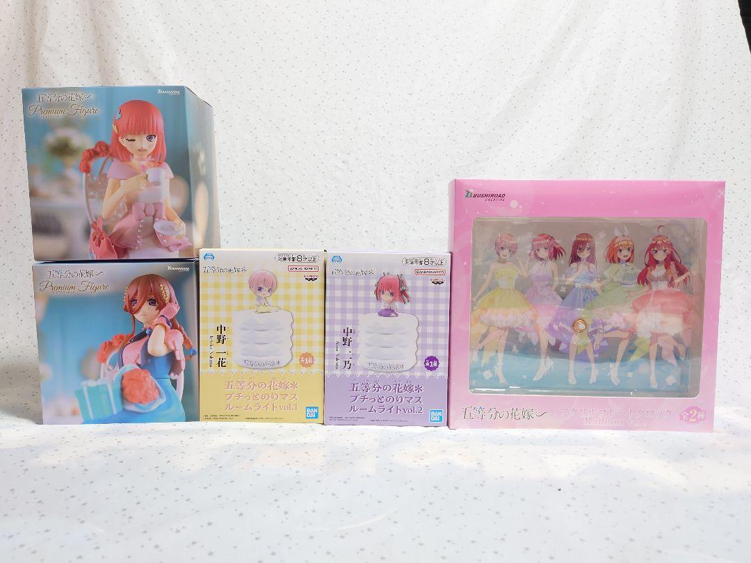 

[USED] The Quintessential Quintuplets figure bundle (5 pieces)