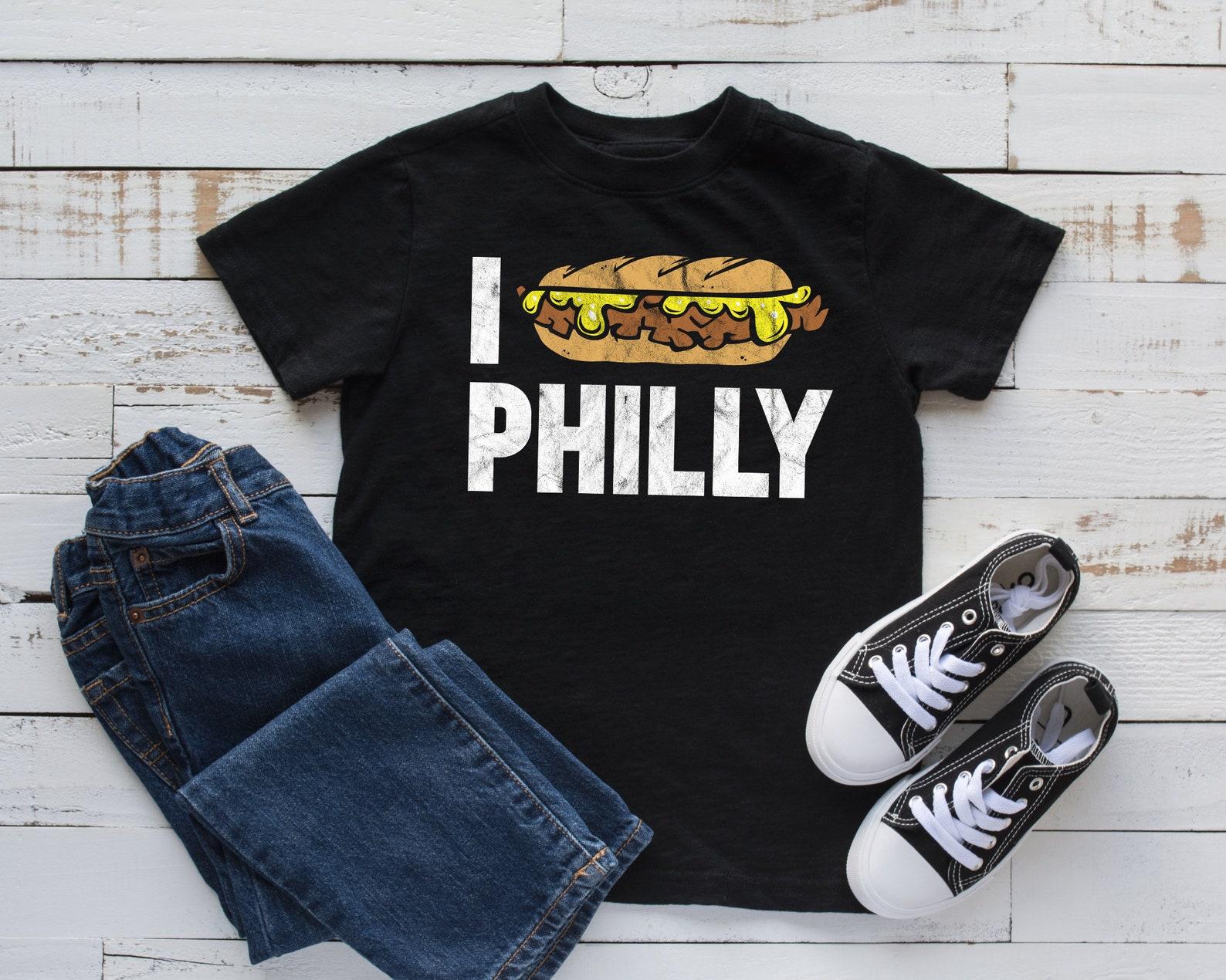 Philly Cheesesteaks T-Shirt, Funny Cheesesteak Tank Top, T-shirt, T-shirt,T-shirt, Kids Tee Apparel Gift 4XL