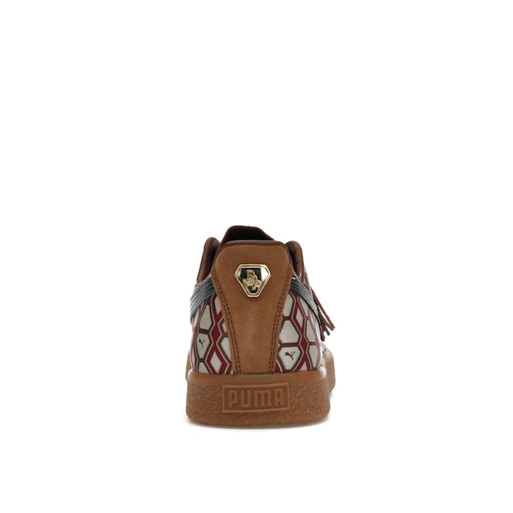 Puma Dapper Dan x Clyde Vintage Pre-Game Runway - Brown Unisex Sneakers Friar-Brown 388170-01