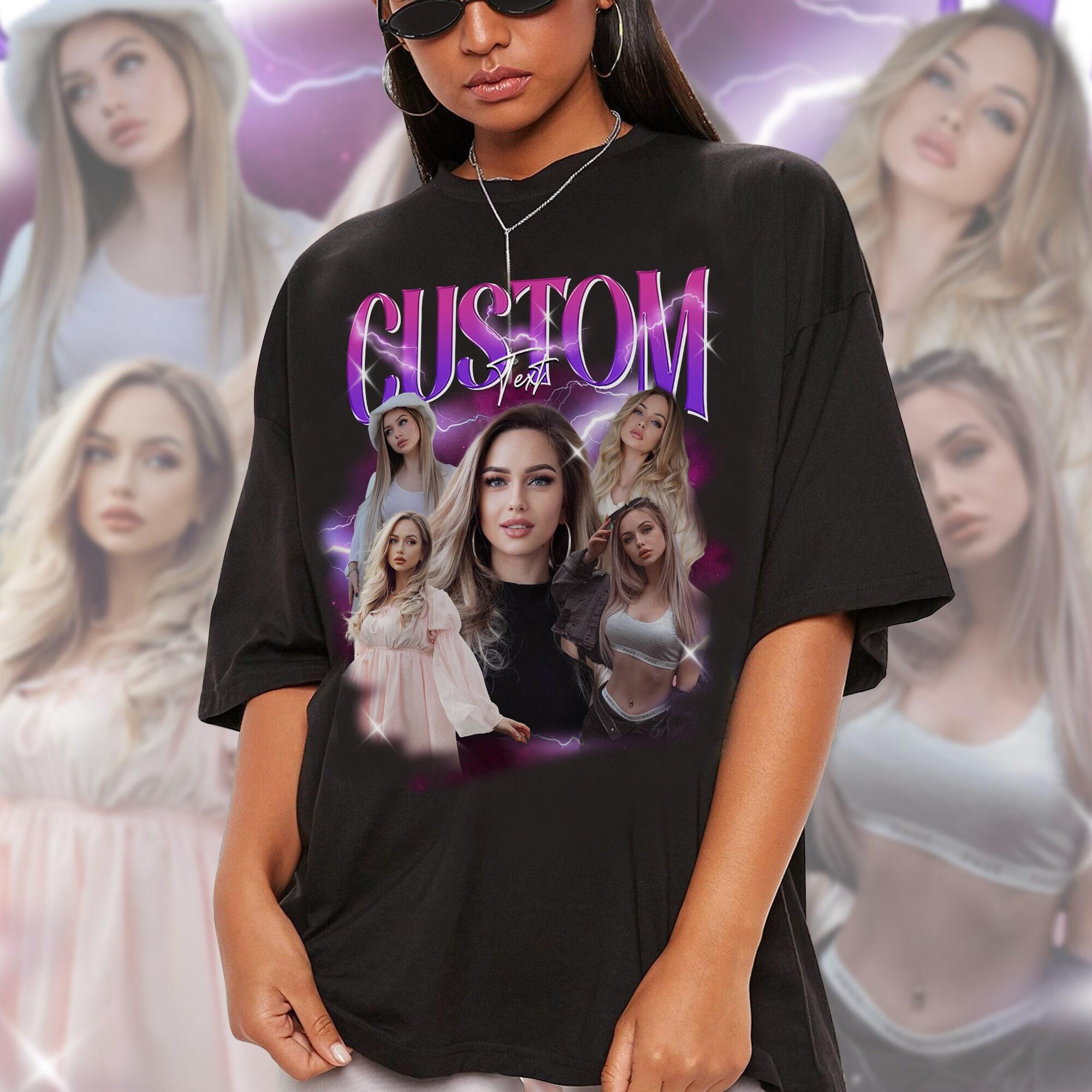 Custom Photo  Vintage Graphic 90s Tshirt Custom Photo Shirt CUSTOM Your Own Bootleg Idea Here Insert Your Design S