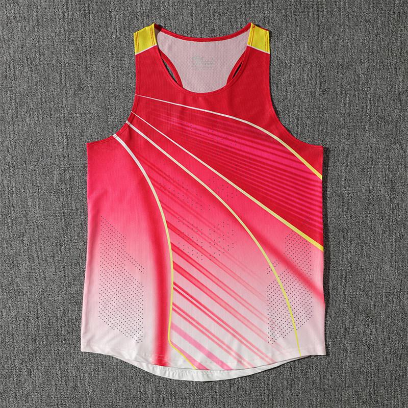 Unisex Quick-Dry Marathon Vest Set - Training & Sprinting Sportswear