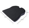 Breathable Memory Foam Seat Cushion, Rebound Wedge Pad for Car or Office Chair.