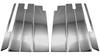 BRIGHTZ Finish Stainless Steel Black Plated Pillar Panels with Set for JF N-BOX JF3/JF4 Ultra-Mirror Visor, 8-Piece [PIL-BLA-417] F3/F4/3/4 N-BOX