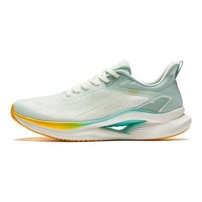 Mesh de contrôle du vent Confortable pour les trajets quotidiens Absorption des chocs Léger Respirant Chaussures de course basses Homme sneaker Vert clair 912425506-4