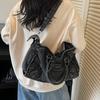 Neue Denim-Tragetasche Retro mit Nieten Motorradtasche Europäischer und Amerikanischer Stil Used-Look Umhängetasche Damenmode Y2k Handtasche