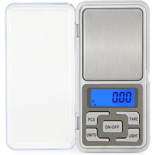 Pocket Scale, Digital Scale, Precision, 0.01g Increments, 500g Range, Japanese Instruction Manual Included, Portable Scale, Commercial Use, High-Preci