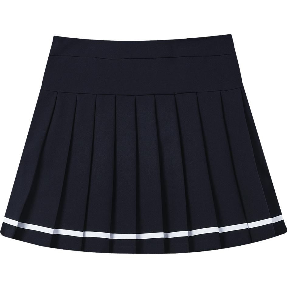 Fila Logo Loose Letter Print High Waist Casual Skirt Women Skirts Legendary-Blue F11W329313F-NV