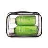 Pvc Multicolor Transparent Travel Organizer With Waterproof Design For Cosmetic And Toiletry Storage