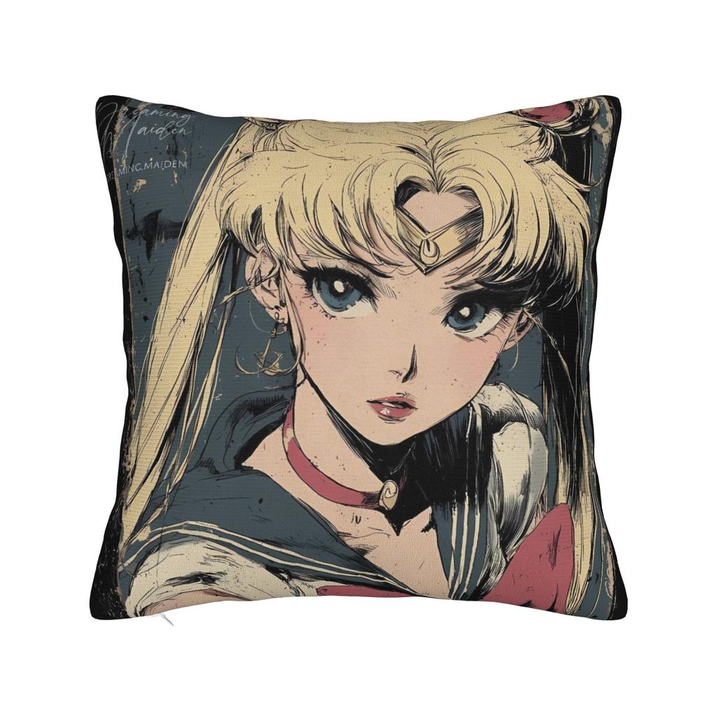 Sailor Moon Pillowcases Kawaii Pillow Case For Living Room Chair Design Pillow Cover