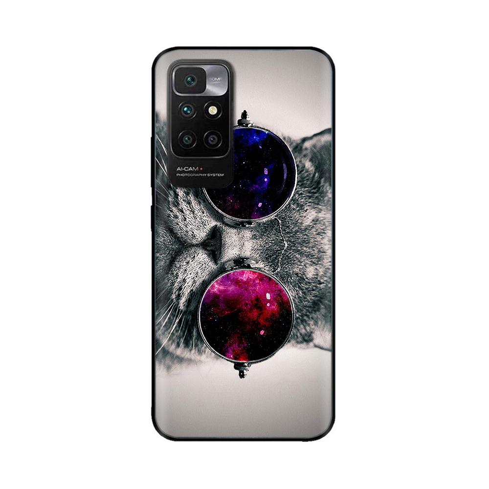 For Redmi10 Xiaomi Redmi 10 Case for Redmi 10 Prime Bumper 6.5 inch Soft TPU Silicone Cover For redmi10 Cases Marble Back Cover