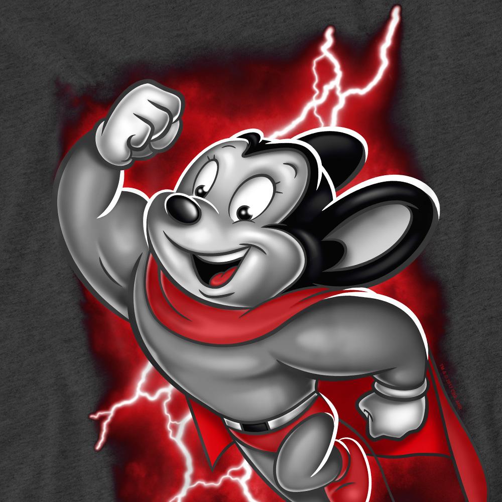 Mighty Mouse Unisex Adult Mighty Storm T-Shirt
