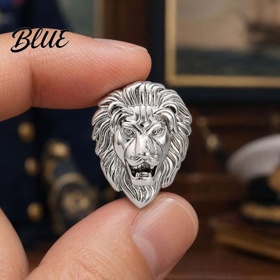 Animal Brooch Pin Versatile Animal-Shaped with Electroplated Surface Lion Blazer