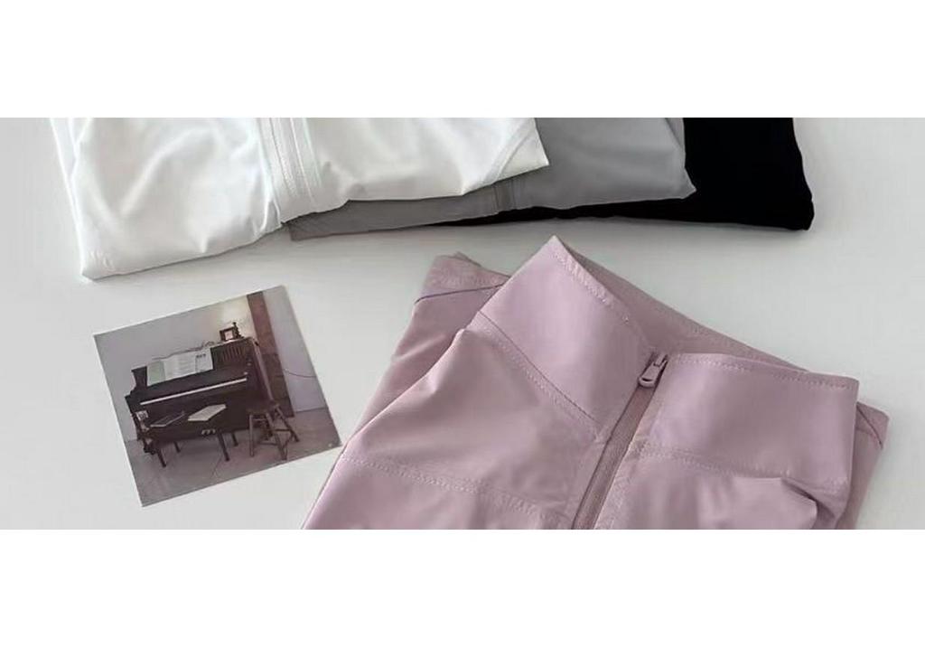 Women's Lightweight Sun Protection Quick-Drying Yoga Top - Ice Silk Short Style for Summer Outdoor Cycling & Running with UV Protection
