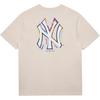 New Era MLB Cotton Loose Fit Crew Neck Short Sleeve T-Shirt Unisex Tops Cream 14441016