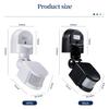 Motion Sensor 220V 110V 12V Switch Automatic Infrared Human Body Induction Detector 180° Rotating Outdoor Light Switch