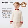 MOMOCO Toddler Girls' Colorblock Ruffled Knit Sweater