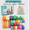 Colorful Stacking Stones: Hand-Eye Coordination Game for Kids