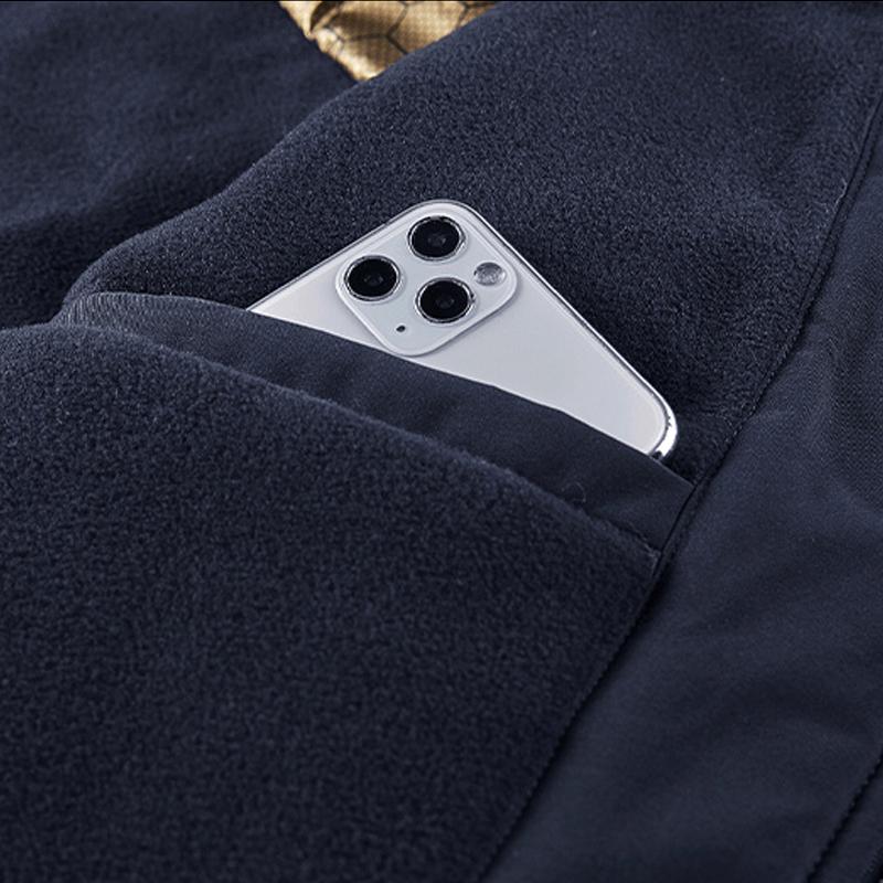 Men's Winter SoftShell Waterproof Jackets Male Hood Coat Fishing Hiking Camping Climbing Skiing Outdoor Sports